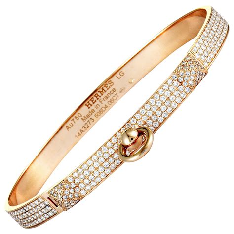 hermes bangle diamond|authentic hermes bracelets online.